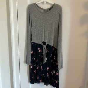 Long sleeve girl dress